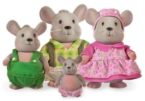 Li'l Woodzeez - Set postaviček HANDYDANDY rodina myší