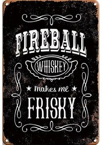 Ceduľa FireBall Whiskey