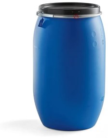 Plastový sud, 220 L, modrý