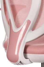 Detská otočná stolička ružová KA-C806 PINK
