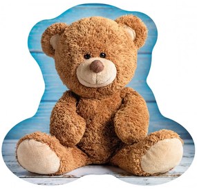 Tvarovaný 3D vankúš Macko Teddy - 37 x 36 cm