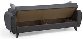 Rozkladacia pohovka Alkon 3 Dark Grey