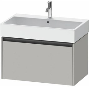 DURAVIT Ketho 2 závesná skrinka pod umývadlo, 1 zásuvka, 784 x 460 x 440 mm, betón šedá matná, K25077007070000