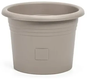 Plastia Samozavlažovací kvetináč Narza pr. 40 cm, taupe, pr. 40 cm