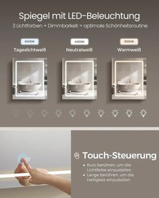 Zrkadlová skrinka BBK133W01