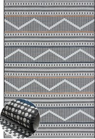 Kusový koberec Midnight schwarz – na von aj na doma, 160x230, viacfarebná, chodba / predsieň, My Flair