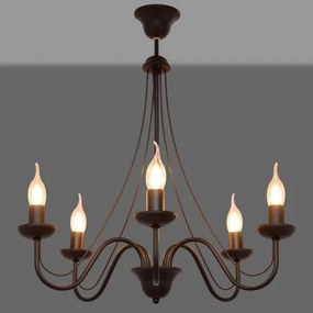 Luster na lanku MALBO II 5xE14/10W/230V