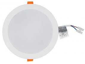 NOWODVORSKI LED podhľadové stropné svetlo do kúpeľne CL KOS, 16W, denná biela, 17,5 cm, okrúhle, biele