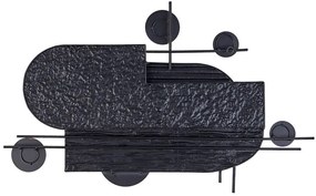 Nástenná dekorácia Lutza (čierna). Vlastná spoľahlivá doprava až k Vám domov. 1081095