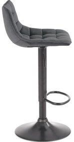 Barová stolička 106x43 cm antracit