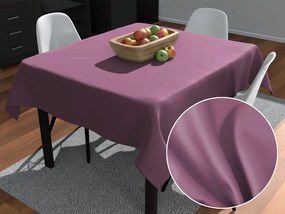 Biante Štvorcový bavlnený saténový obrus ST-015 Fialová lila 140x140 cm