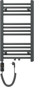 Mexen Ares, elektrické vykurovacie teleso 700 x 400 mm, 300 W, antracitová, W102-0700-400-2300-66
