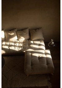 Podnožka Karup Design Senza Natural Clear/Clay Brown