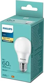 Philips 8719514257566 LED žiarovka E27 8W/60W 806lm A60 2700K