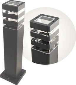 Vonkajšia lampa SANTA 1xE27/60W/230V IP54 50 cm antracit