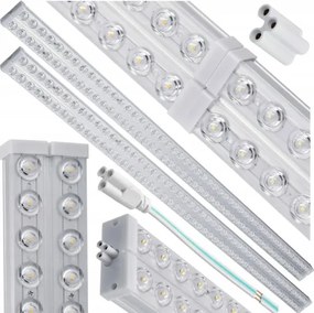 2x LED panelové svietidlo 120 cm 72W 7200 lm 6000k
