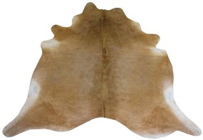 Béžový koberec z hovädzej kože Cowhide beige - 200*0,5*240cm/3-4m²