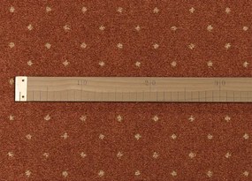 Koberce Breno Metrážny koberec AKZENTO NEW 65, šíře role 400 cm, hnedá, viacfarebná