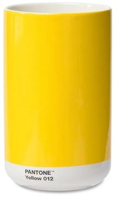 Žltá keramická váza Yellow 012 – Pantone
