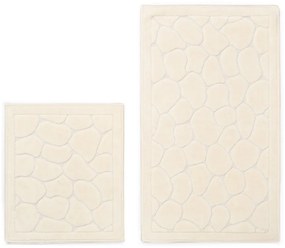 Sada 2 kusů koupelnových předložek Dante II. béžová