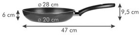 TESCOMA panvica PRESTO o 28 cm , 28 cm