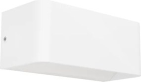 Eglo 901955 - LED RGBW Stmievateľné vonkajšie nástenné svietidlo SANIA-Z LED/10W/230V IP55 biele