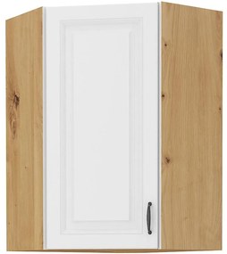 Skrinka do kuchyne STILO biely/ARTISAN 60X60 GN-90 1F (45°)