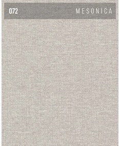 Béžová čalúnená dvojlôžková posteľ s úložným priestorom s roštom 180x200 cm Bufo - MESONICA