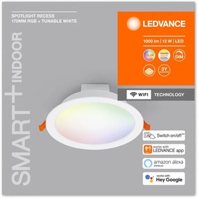 LED SPOT 12W RGB CCT 17cm SMART+ WIFI LEDVANCE svietidlo na zapustenie