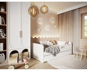 Biela detská posteľ s roštom 80x200 cm Duuli – ELTAP