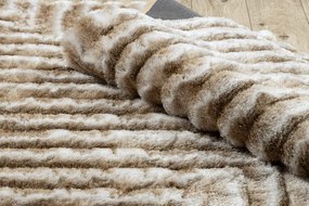 Dywany Łuszczów, Kusový koberec Flim 010-B1 beige, 120x160, béžová, obývacia izba