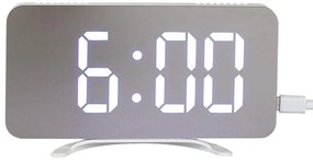 CMP HT0122 Zrkadlové hodiny s budíkom s farebným displejom