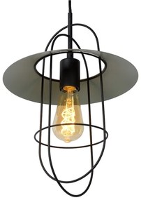 Lucide 74309/01/37 - Luster na lanku MASSON 1xE27/40W/230V tyrkysová