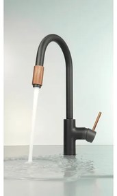 Deante BCA_B64M - Drezová batéria ASTER čierna/mosadz