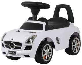 EcoToys Detské odrážadlo, vozítko Mercedes SLS, biela, 332