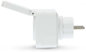 Nedis ZBPO130EWT -Inteligentná zásuvka Smartlife 3680W/230V/ Typ E/16A Wi-Fi Tuya IP44