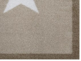 Hanse Home, Protišmyková rohožka Deko 105352 Beige Creme – na von aj na doma, 67x180, béžová, chodba / predsieň