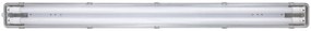 ECOLIGHT Svietidlo + 2x LED trubica mini plate - T8 - 120cm - 230V - IP65 - studená biela