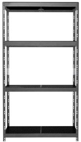 Kovový regál Rivet Outdoor 180x100x38 cm – 4 police/80 kg