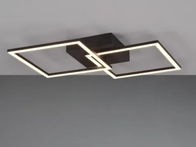 Stropné/nástenné osvetlenie Trail 60 cm, čierny kov%