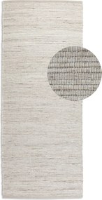 Hanse Home, Behúň Handloom 105960 Dhaka Ivory White, 80x200, biela, chodba / predsieň