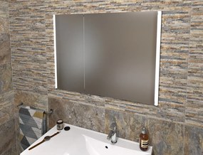 Sapho Sapho, INTEGRA zápustná galérka s LED osvetlením, 95x70cm, IN095