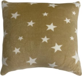 Home Elements Obliečka na vankúš 40x40 cm, mikroplyš hviezdičky
