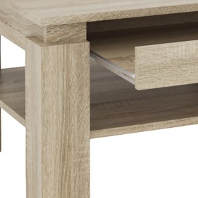 Sconto Konferenčný stolík COFFEE dub sonoma