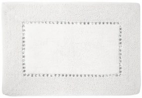 Kúpeľňový koberček CHIC biely