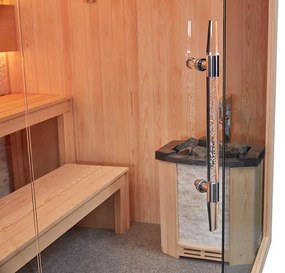 M-SPA - Suchá sauna s pieckou 220 x 180 x 210 cm 6kW