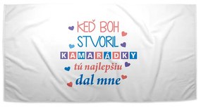Sablio Uterák Keď Boh stvoril kamarátky - 30x50 cm