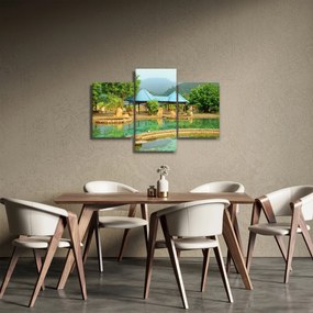 Obraz - Shanghai hotel park (90x60 cm)