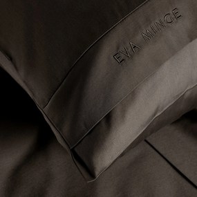 MAKOSATÉNOVÉ OBLIEČKY EVA MINGE ELEGANT1G 140X200 CM, 1 KS 70X80 CM HNEDÉ