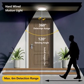 Brilagi - LED vonkajšie svietidlo s pohybovým senzorom BENE LED/24W/230V pr. 26 cm hnedé IP54
